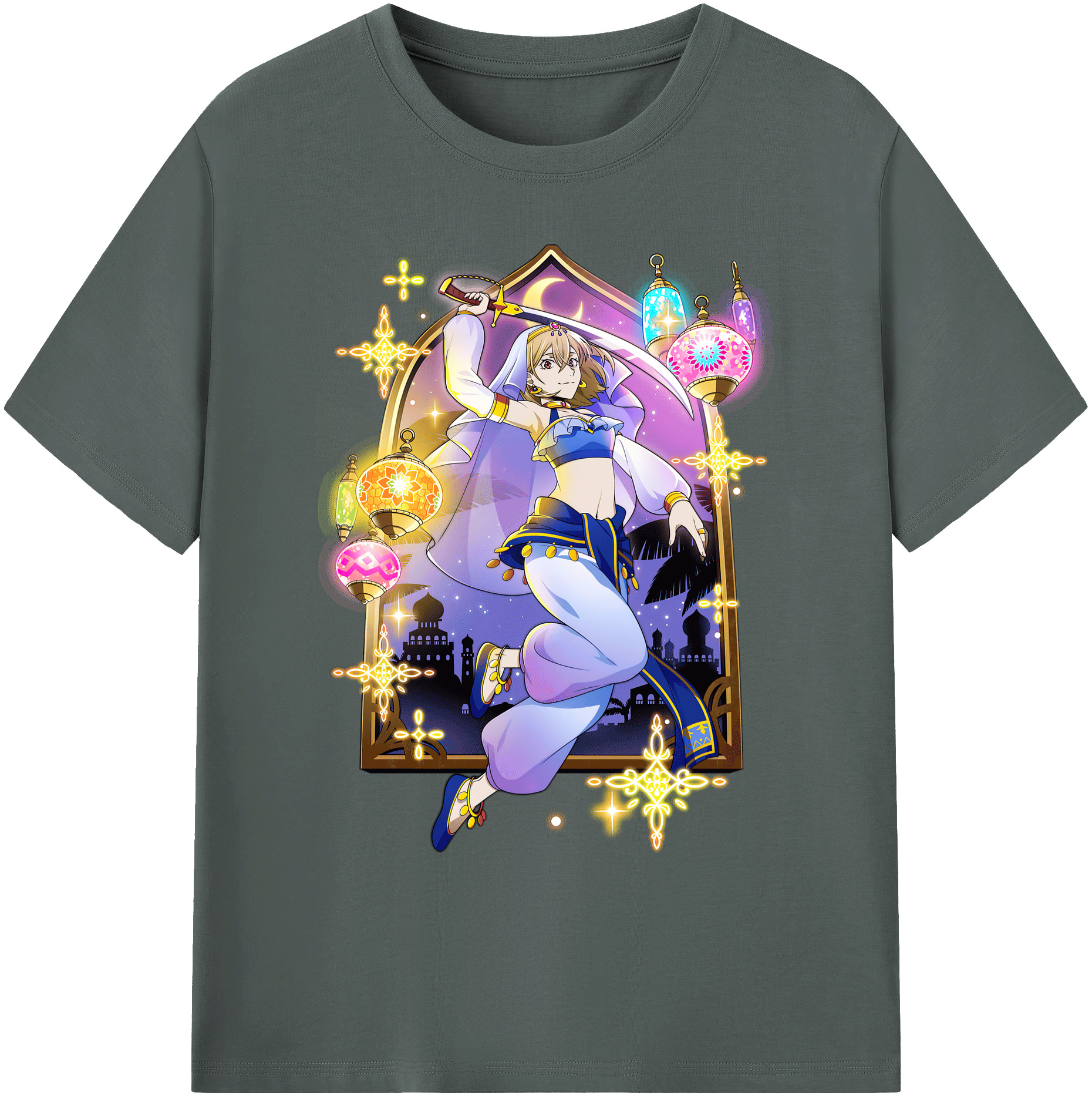 （画像用） 文豪ストレイドッグス Bungo Stray Dogs 綿100％ メンズ半袖Tシャツ｜肌触りやわらか＆通気性